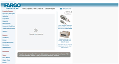 Desktop Screenshot of fargocontrols.com